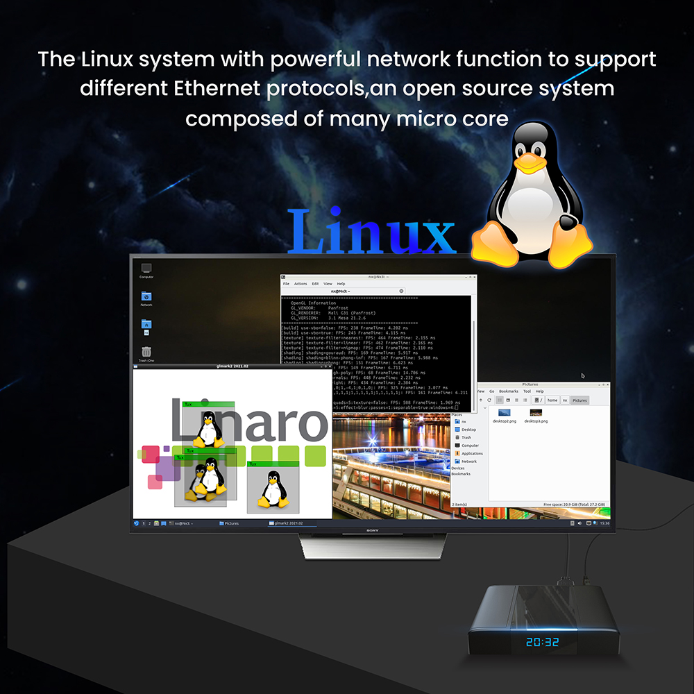 linux外贸安卓双系统s905x3网络媒体播放器电视机顶盒智能盒子 - 深圳市小魔力科技有限公司官网